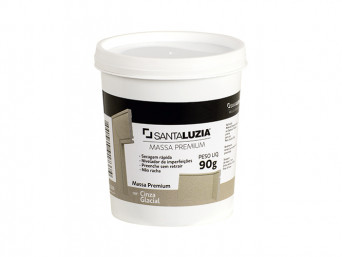 Rodapé em tons de cinza