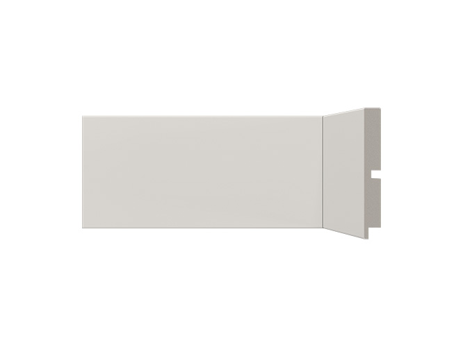 Rodapé em tons de off-white fendi